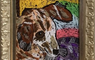 犬の肖像画