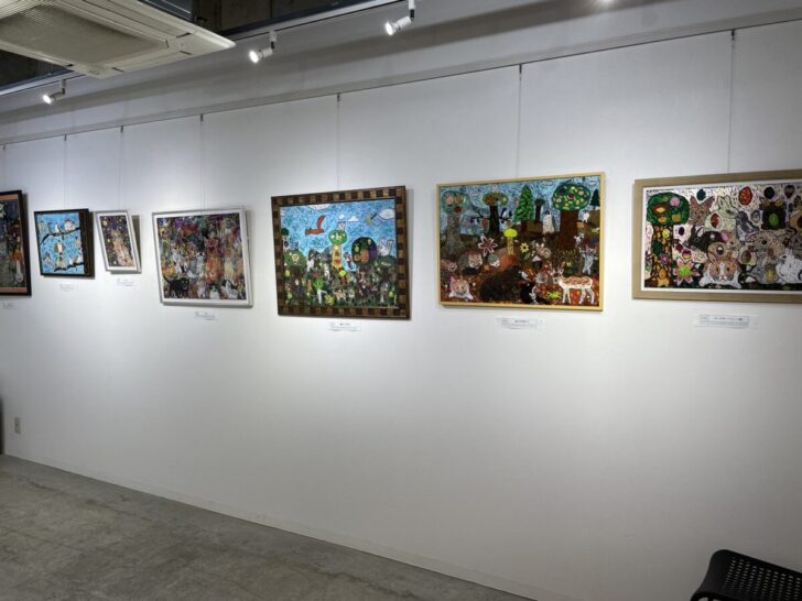 童画家、横井佑次の6回目の個展へのご来場ありがとうございました